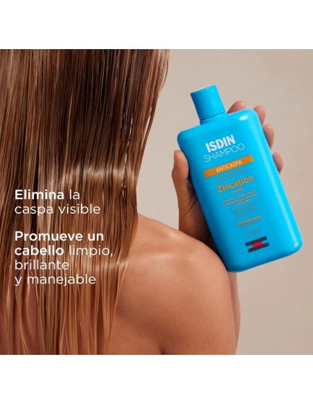 Isdin Zincation Champú Anticaspa Uso Frecuente 400ml