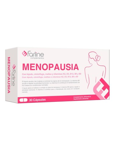 Farline Menopausia 30 cápsulas Farline Menopausia 30 cápsulas