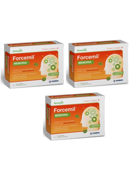 Bensania Triplo Forcemil Memoria 3x30 comprimidos