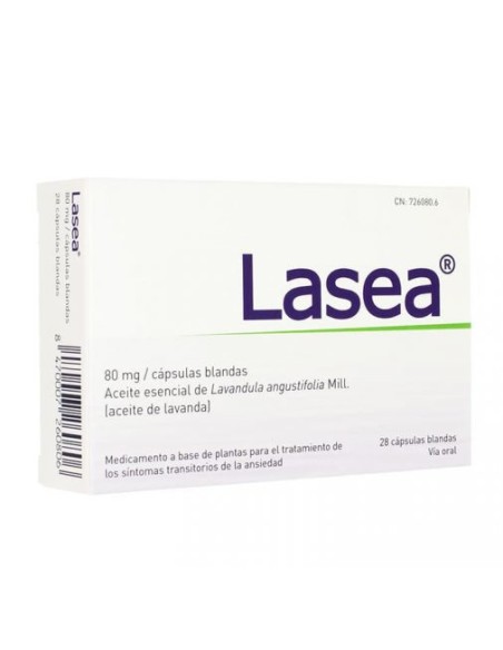 Lasea 80mg 28 cápsulas
