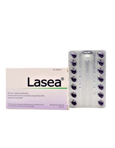 Lasea 80mg 56 cápsulas