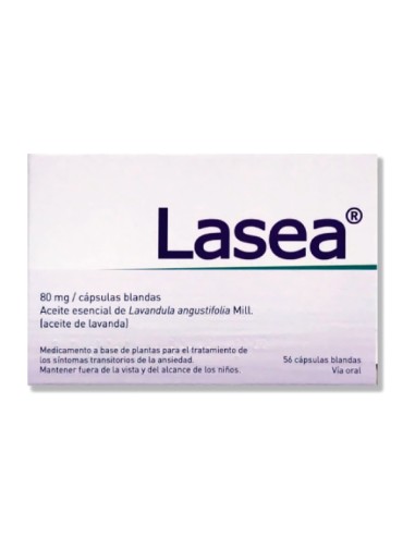 Lasea 80mg 56 cápsulas