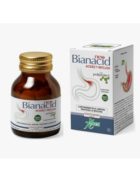 Aboca Neobianacid Acidez y Reflujo 45 Comprimidos