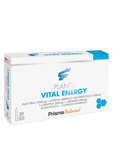 Prisma Natural Plantavital Energy 20 Ampollas 10ml