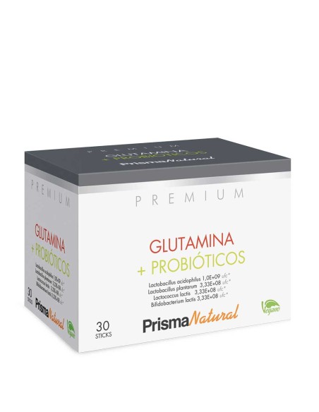 Prisma Premium Glutamina + Probioticos 30 Sticks