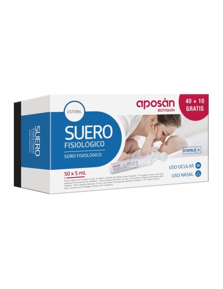 Aposan Suero Fisiológico 50 x 5 ml