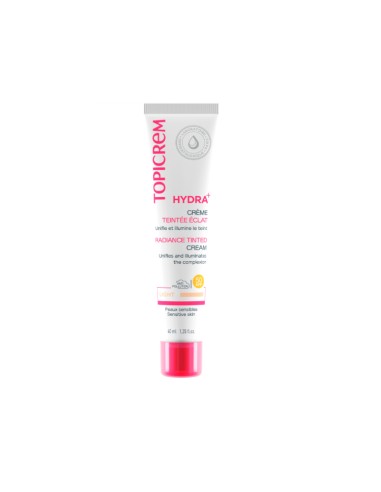 Topicrem Hydra+ Crema Tintada Color Claro SPF50 40 ml
