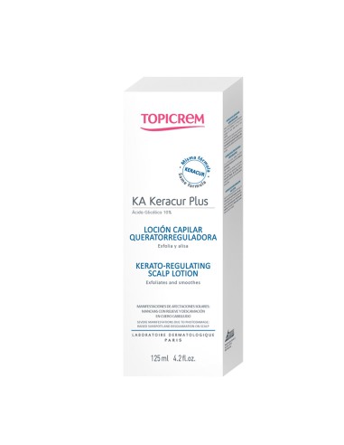 Topicrem KA Keracur Plus Loción Capilar Queratorreguladora 125 ml