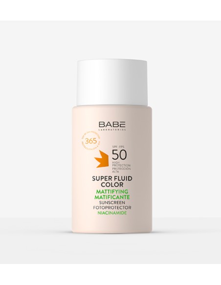 BABÉ Super Fluid Color Matificante SPF50 50 ml