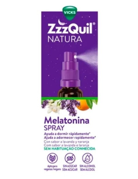 ZzzQuil Natura Melatonina Spray 30ml