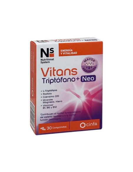 NS Ns Vitans Triptófano+ Neo 30 comprimidos