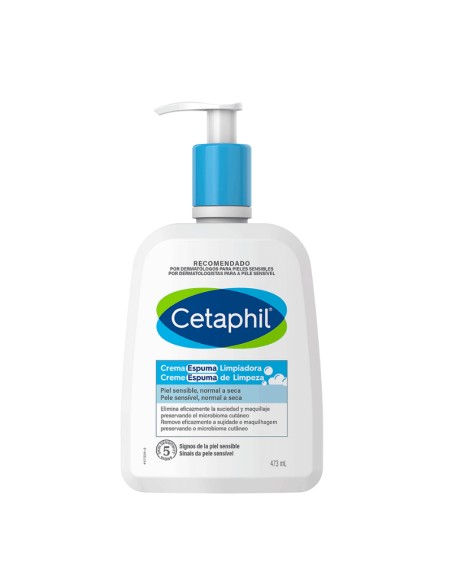 Cetaphil Crema Espuma Limpiadora 473 ml