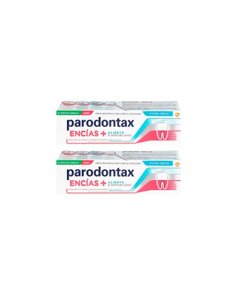 Parodontax Duplo Encias Extra Fresh 2x75 ml