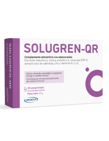 Solugren - QR 30 Comprimidos... Solugren - QR 30 Comprimidos...