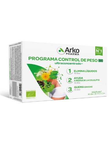 Arkopharma Programa Control de Peso 30 Viales