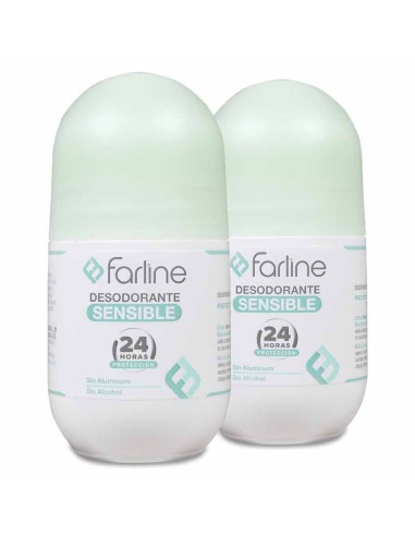 Farline Duplo Desodorante De Roll On...