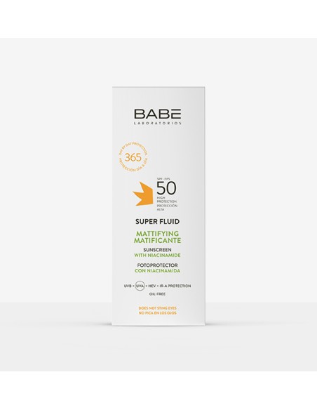 BABÉ Super Fluid Color Matificante SPF50 50 ml