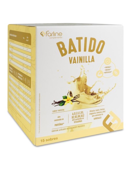 Farline Batido Vainilla 15 sobres