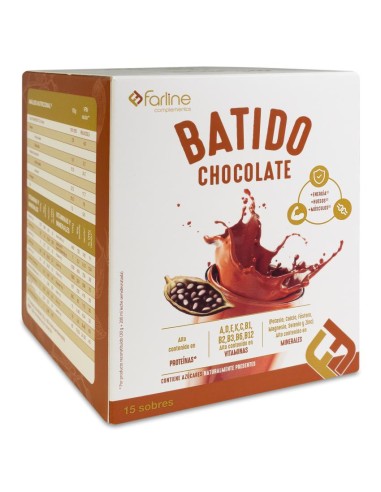 Farline Batido Chocolate 15 sobres Farline Batido Chocolate 15 sobres