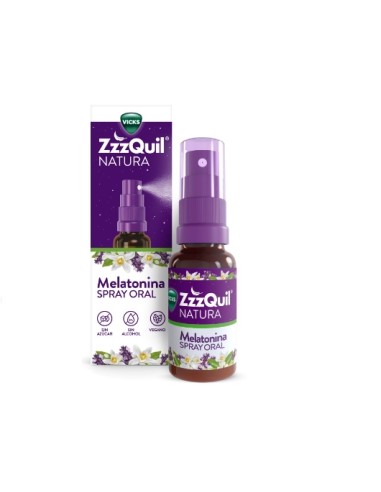 ZzzQuil Natura Melatonina Spray 30ml ZzzQuil Natura Melatonina Spray 30ml