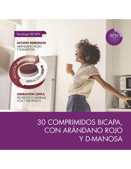 Gynactiv Cystu-Balance + Probiótico 30 Comprimidos Prisma Natural