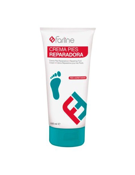 Farline Pack Crema Reparadora Intensiva 2x150ml + Piedra Pómez