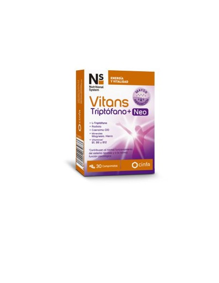 NS Ns Vitans Triptófano+ Neo 30 comprimidos