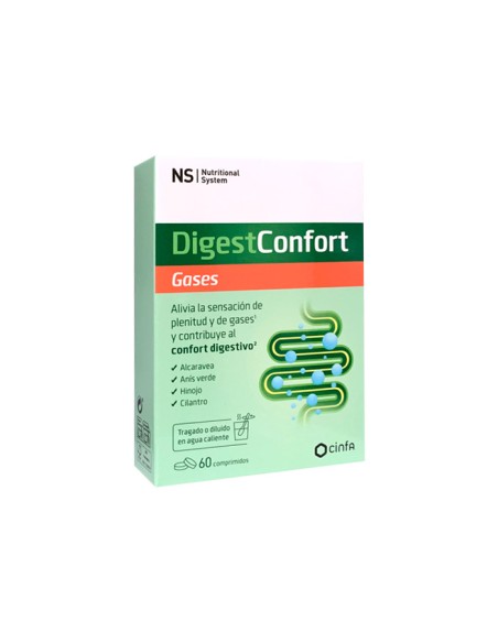 Ns Cinfa Digestconfort Gases 60 Comprimidos