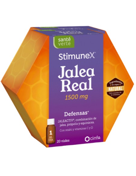 SV Stimunex Jalea Real Defensas 1500mg 20 viales