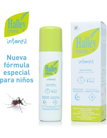 Halley Loción Infantil Repelente de Insectos 100ml