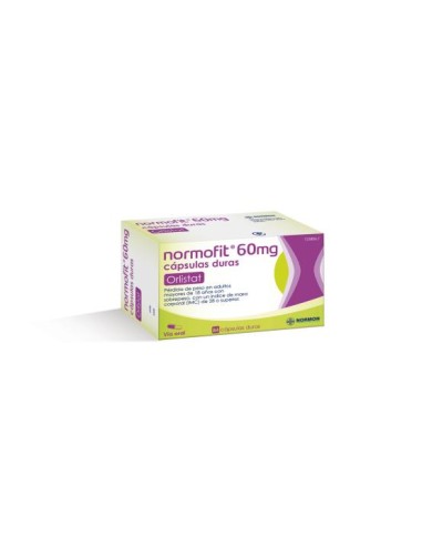Normofit 60 mg 84 cápsulas duras...