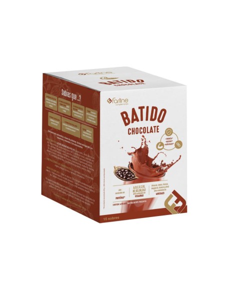 Farline Batido Chocolate 15 sobres
