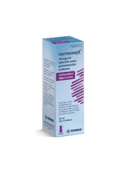 Normosept 10 mg/ml Solución Para Pulverización Cutánea 25 ml