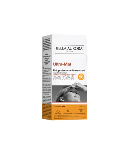 Bella Aurora Ultra Mat Fotoprotector...