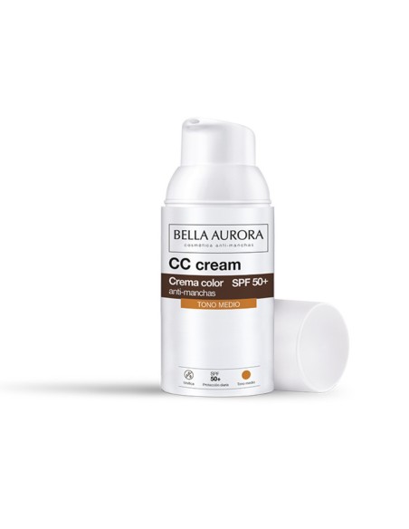 Bella Aurora CC Cream Tono Medio SPF 50+ 50ml