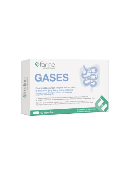 Farline gases 60 cápsulas