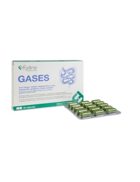 Farline gases 60 cápsulas