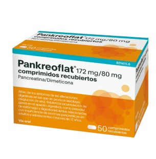 Pankreoflat 50 Grageas