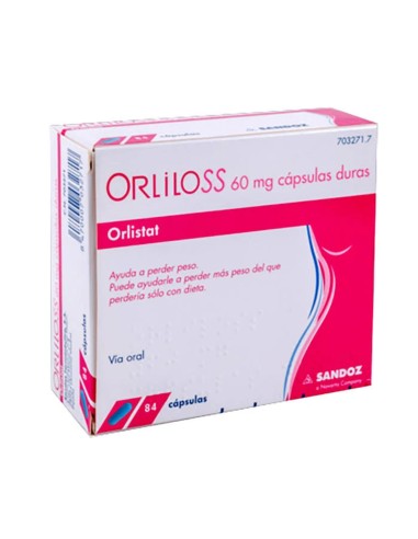 Orliloss 60 mg 84 cápsulas Orliloss 60 mg 84 cápsulas