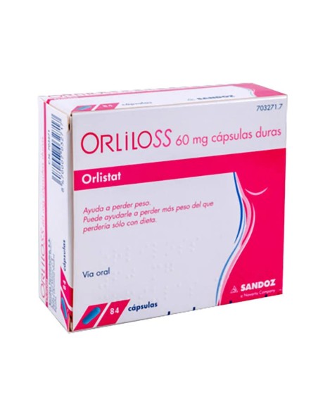 Orliloss 60 mg 84 cápsulas