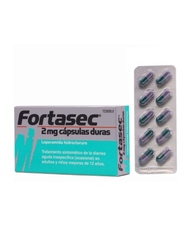 Fortasec 2 mg 20 Cápsulas Fortasec 2 mg 20 Cápsulas