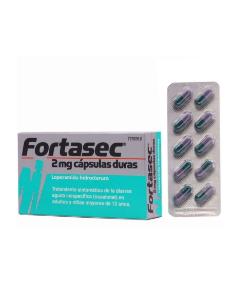 Fortasec 2 mg 20 Cápsulas