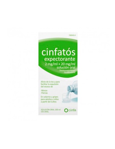 Cinfatos Expectorante 2/20 mg/ml...
