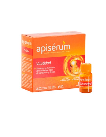 Apisérum Vitalidad Jalea Real 18 Viales