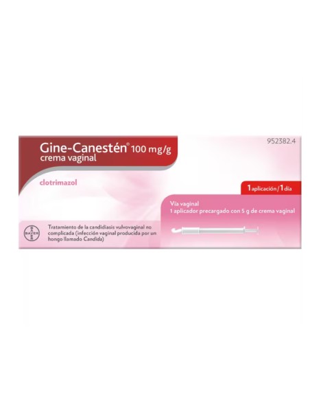 Gine-Canestén 100 mg/g Crema Vaginal 5 G