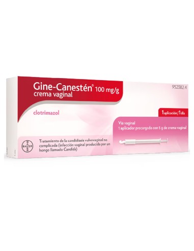 Gine-Canestén 100 mg/g Crema Vaginal 5 G