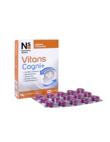 NS Vitans Cogni+ 30 Comprimidos NS Vitans Cogni+ 30 Comprimidos