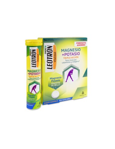Leotron Magnesio + Potasio 54 Comprimidos