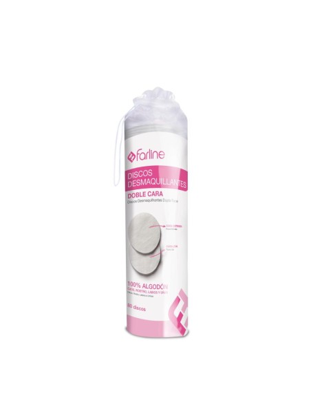 Farline Discos Desmaquillantes Algodón 80 Ud.