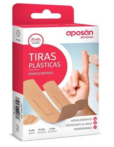 Aposan apósito adhesivo 4 tamaños 30... Aposan apósito adhesivo 4 tamaños 30...